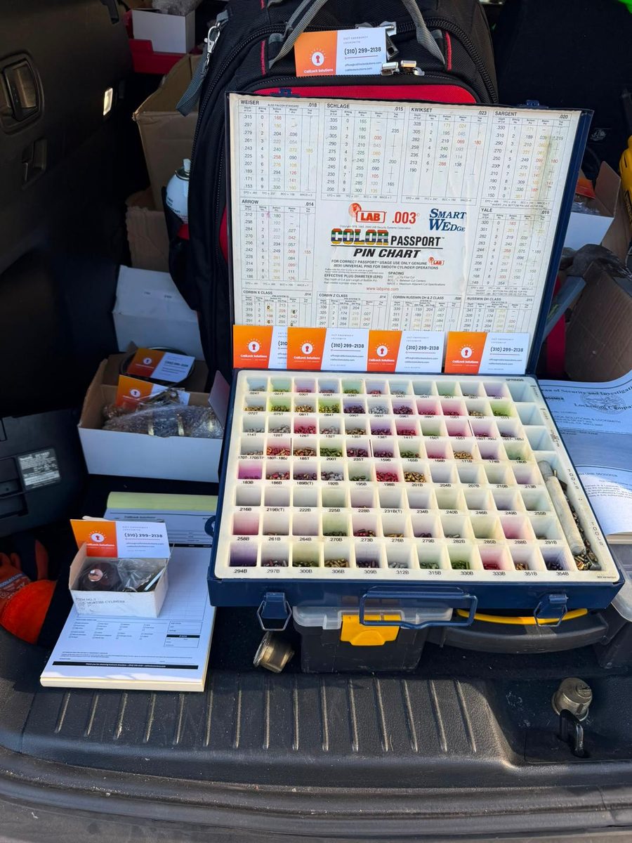 Pin kit used for rekeying locks